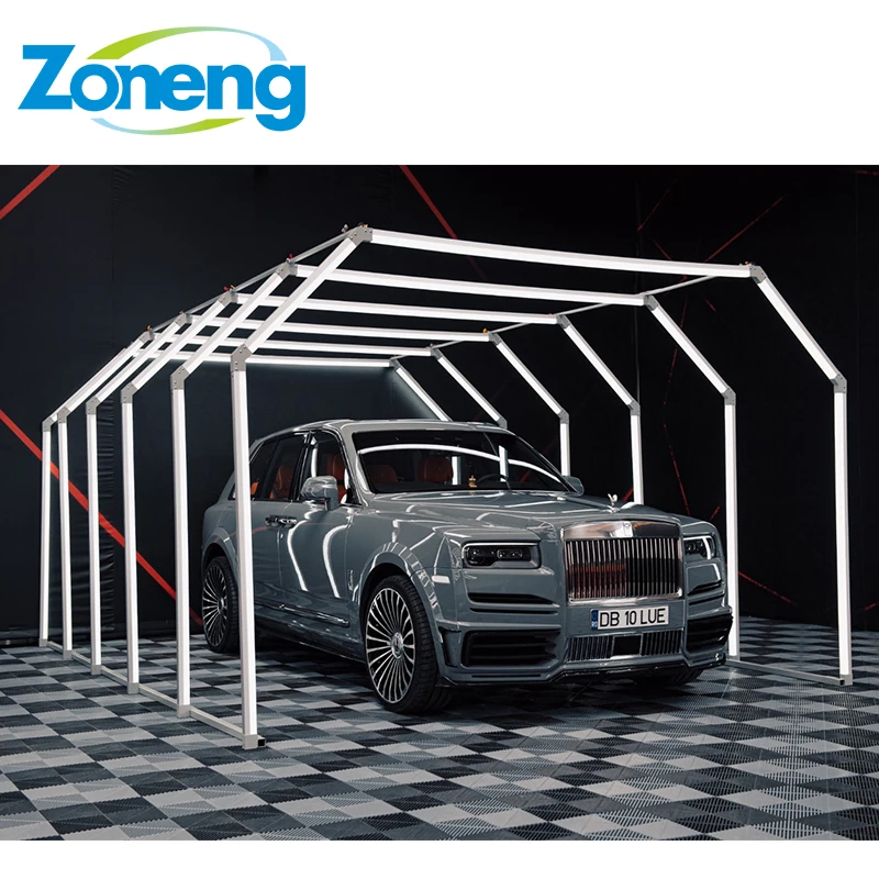 Wholesale Led Workshop Garage Lighting High-end Car Detailing Light Tunnel Customized