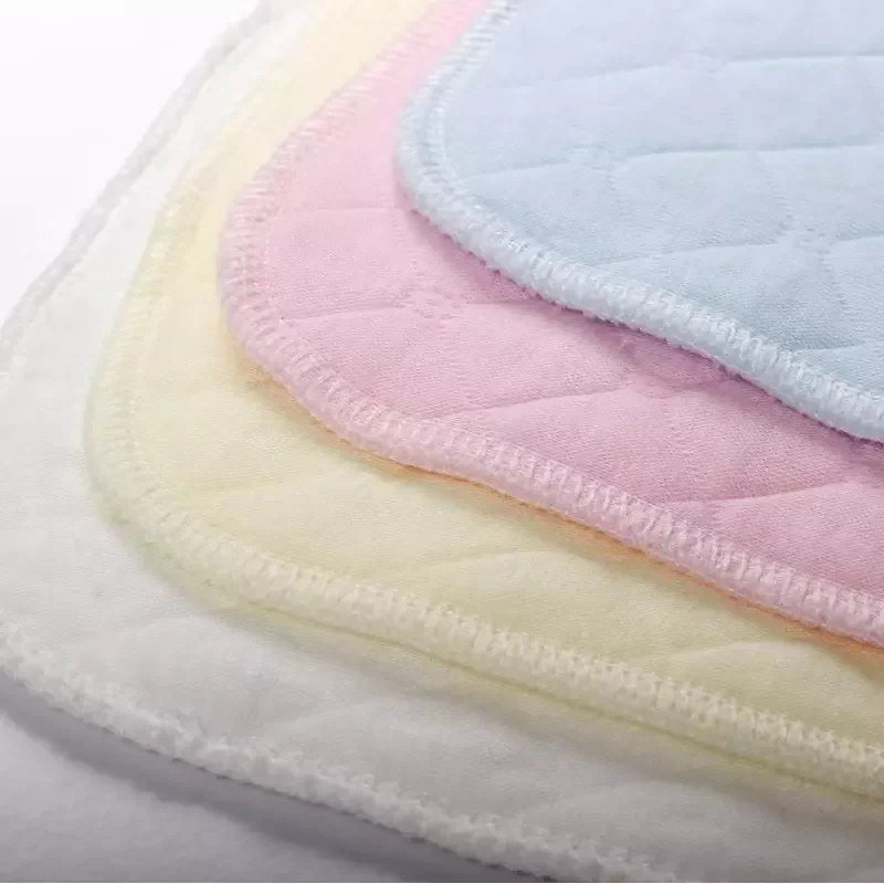 Newborn Cloth Diaper Insert 100% Organic Cotton Plain Cloth Diaper Reusable Nappies