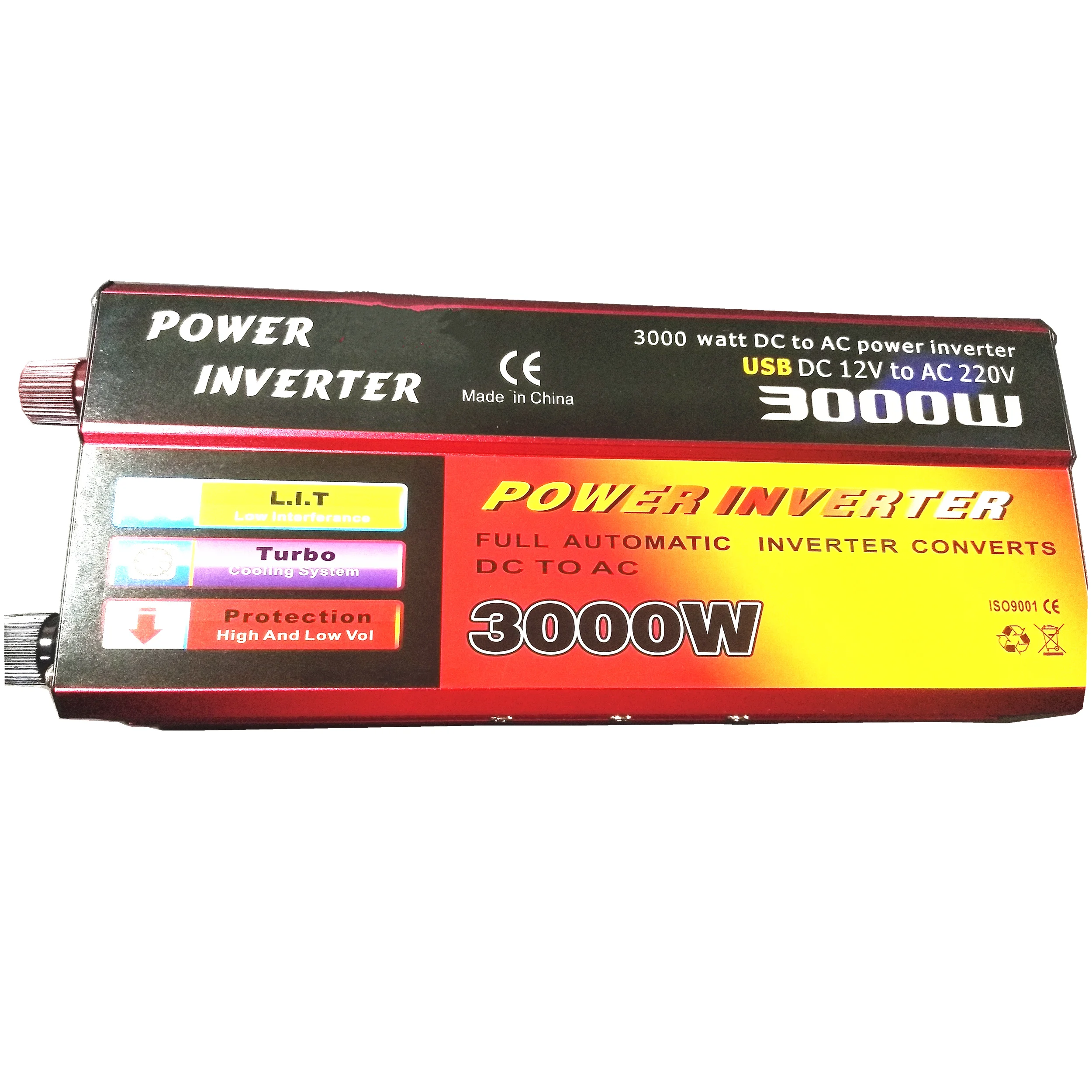 Hot Selling 3000W 12V 24V 110V 230V DC/AC Off-Grid Solar Power Inverter Modified Sine Wave Converter & Inverter