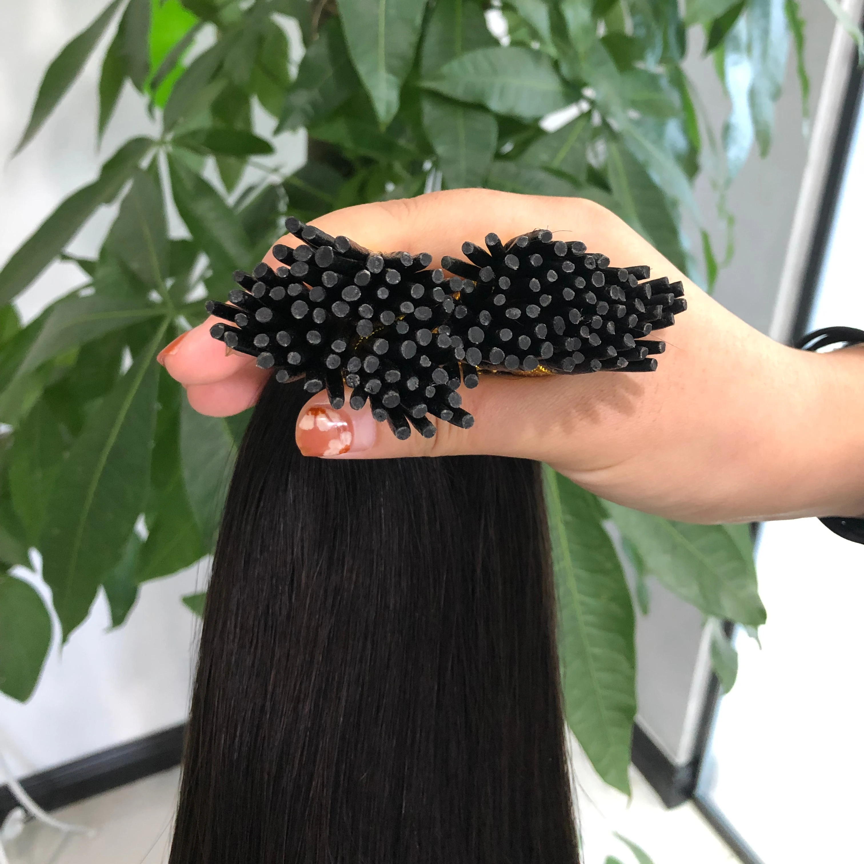 Wholesale Russian Double Drawn Virgin Pre bonded Human Hair Extensions 1g 2g strand Nano Ring Flat U Tip I Tip Hair Extensions