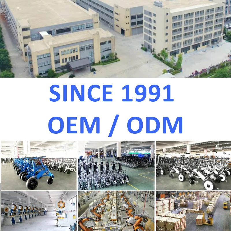 Electric Automatic Ergonomic Aluminum Rollator for Rehabilitation and Mobility Training