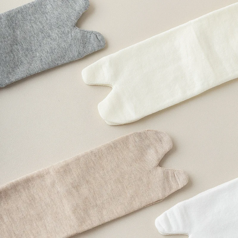 Fashion novelty cotton home custom crew tabi 2 toe japanese tabi socks