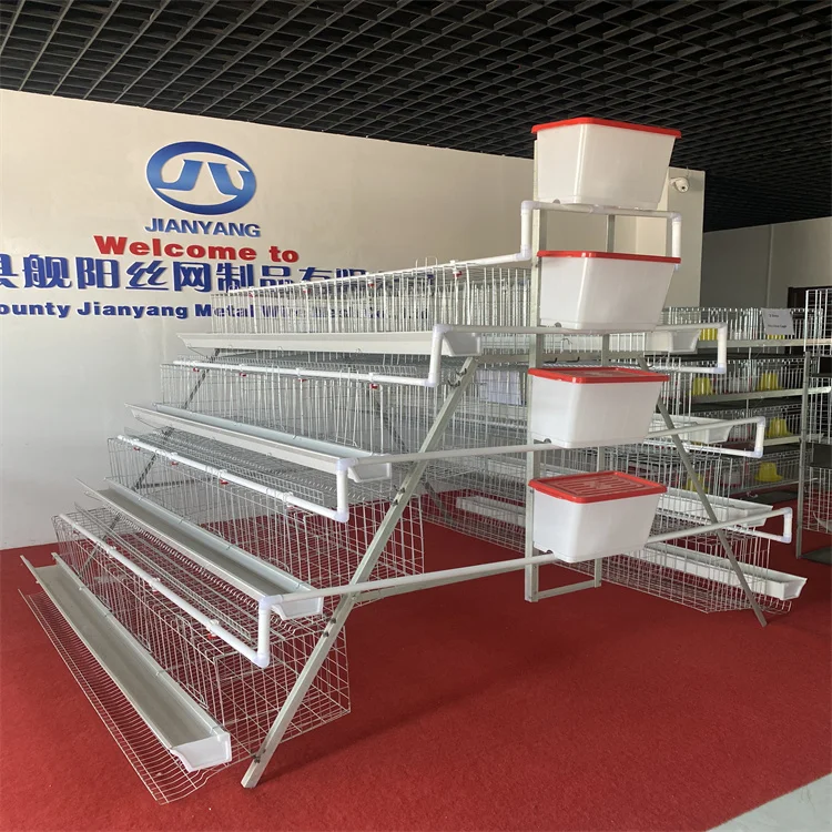 Pakistan Layer Chicken Cage Poultry Farm Automatic H Type Chicken Layer Cage