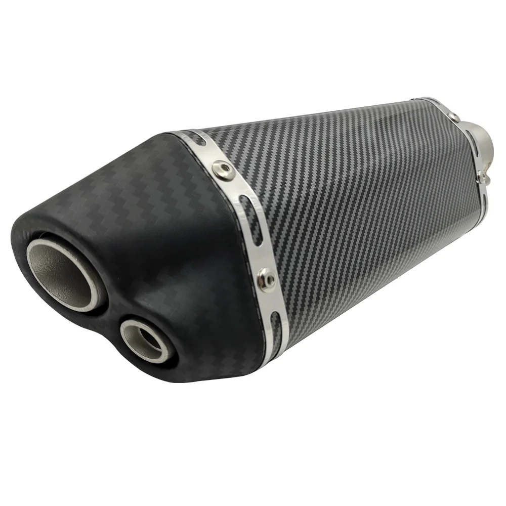 Universal Exhaust Motorcycle Escape Motor Muffler Pipe DB Killer Scooter  CRF 230 Gy6 Nmax Duke 125 Tmax 500 R3 Pcx125
