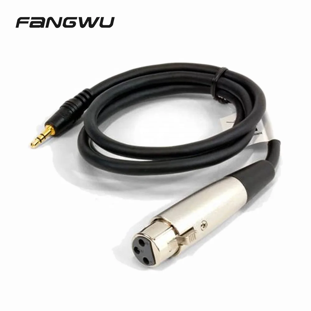 Разъем XLR для AUX 1/4 дюйма разъем подключения микрофона микрофон аудио сбалансированный