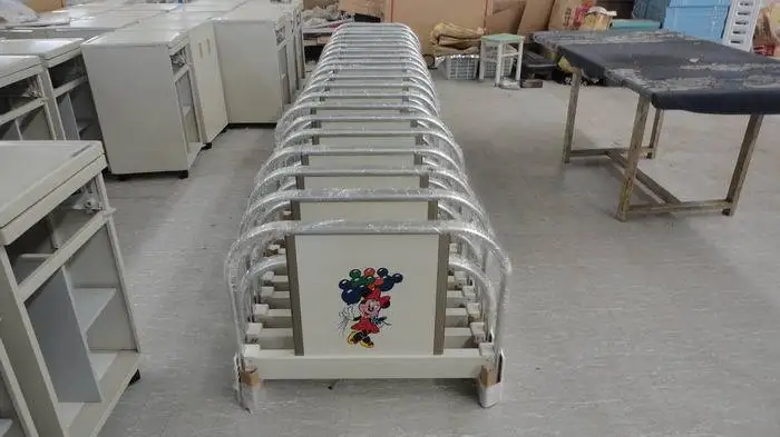 BT-AB001 1-crank furniture hospital manual children kids bunk bed