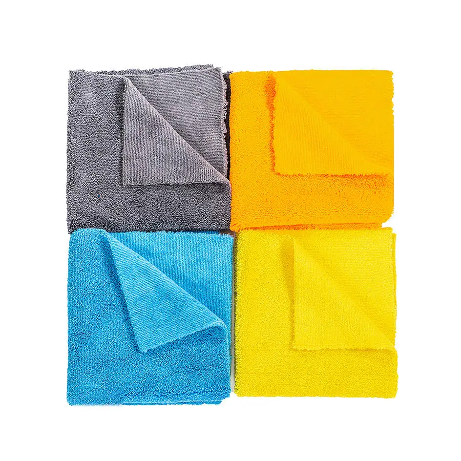 NBT 40*40cm 400gsm Car Washing Towel Microfiber Fabric Long Short Hair Edgeless Car Washing Cloth