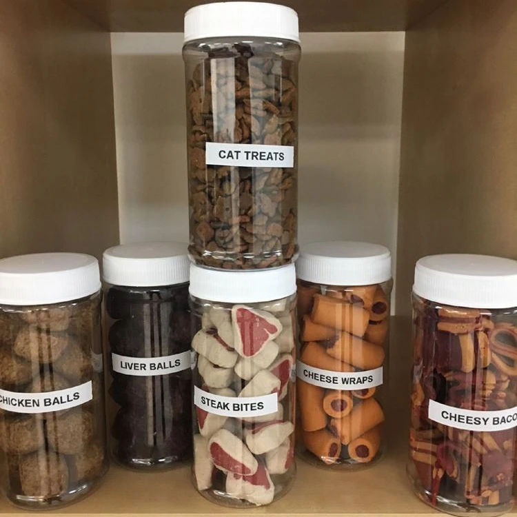 
Fancyli High Quality Private Logo and sticker For CBD Pet treat Dog Cat Pet Care 16oz 150mg 