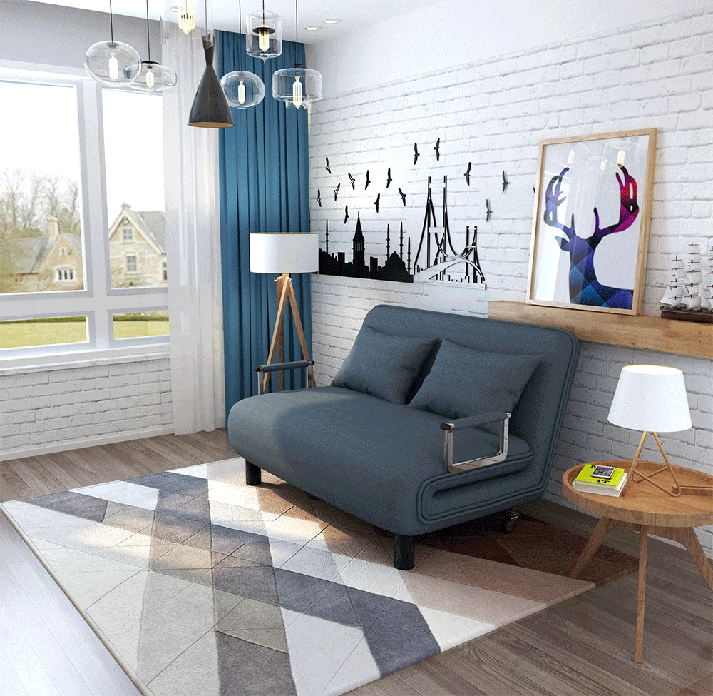 Home & Hotel usage convertible sofa and bed cum sofa