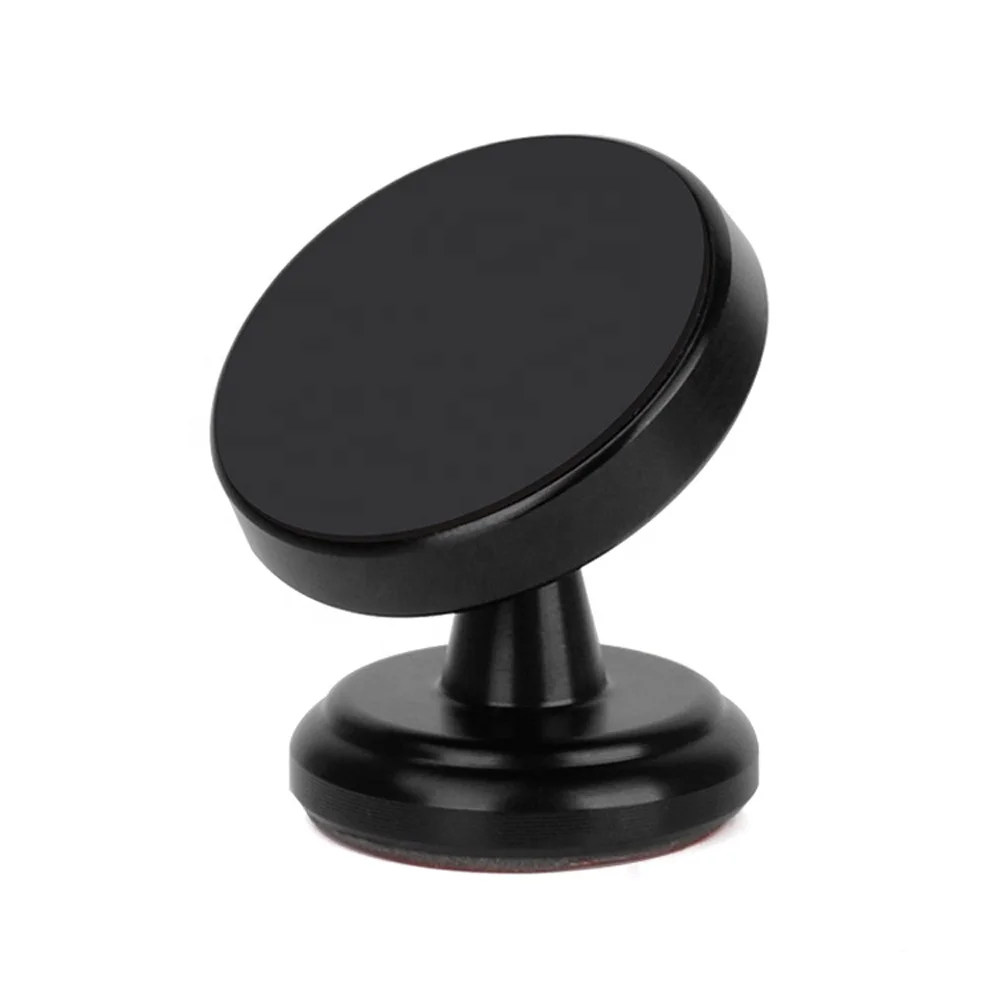 Универсальный магнитный Алюминиевый Автомобильный держатель для мобильного телефона 3 м на клейкой основе подставка для приборной панели вращающийся на 360 градусов магнитный автомобильный держатель