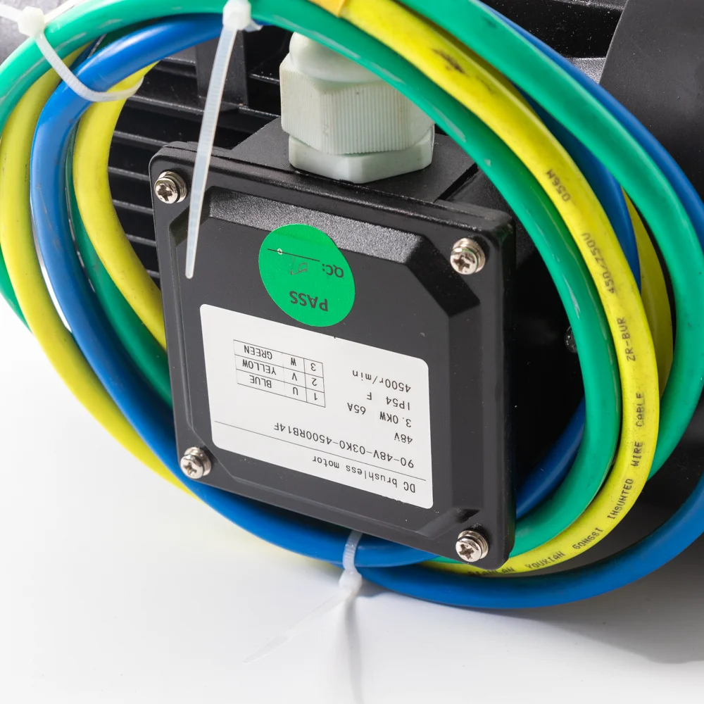 factory supply industry big 24V 48V DC 4HP 20HP PM brushless dc motor