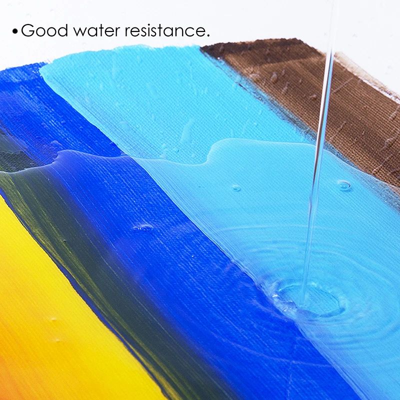 Foska  60ml Display box 12 Colors 18 colors DIY Acrylic Color Paint set Non toxic Acrylic Color Painting For Kids