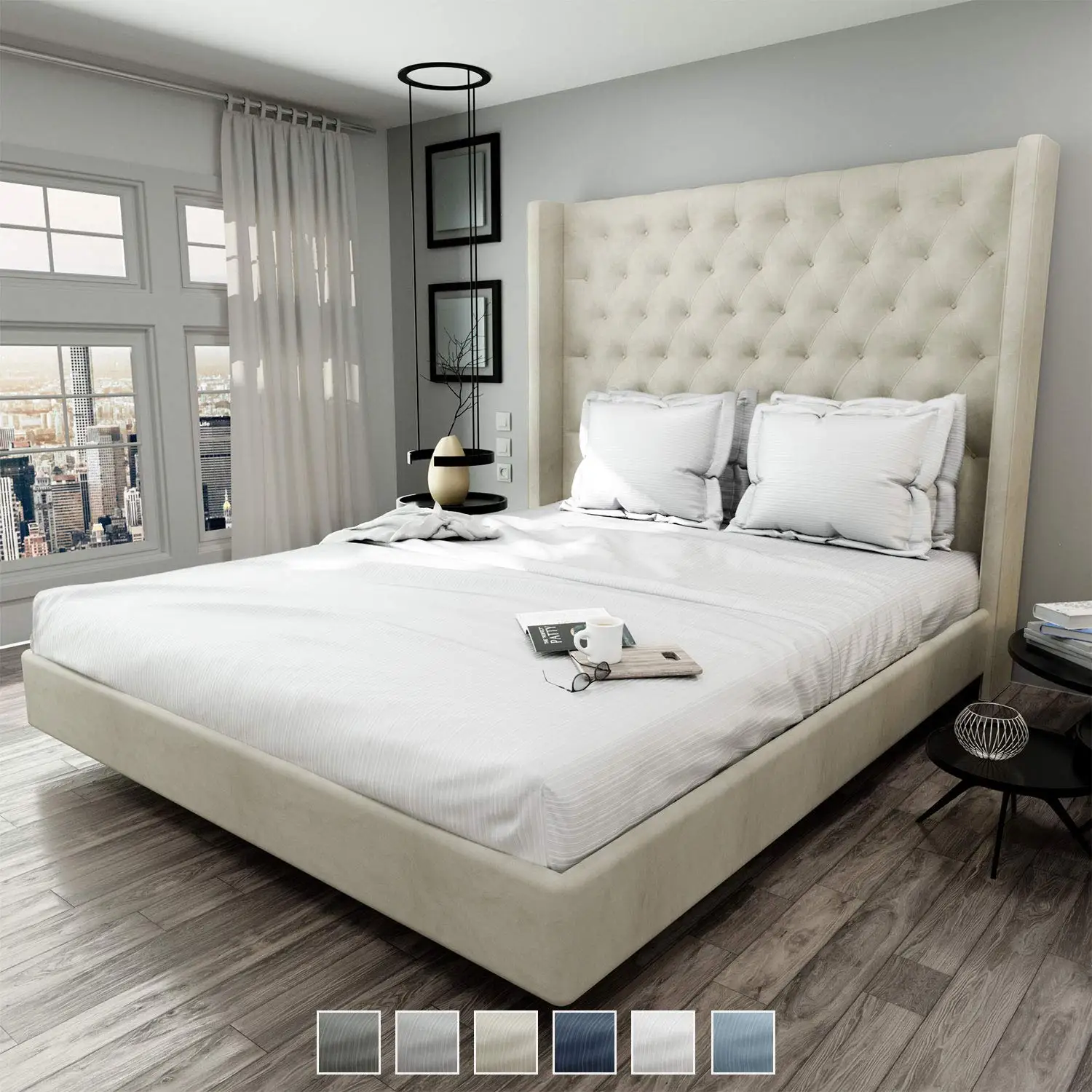 Star Hotel Bedding Set 100% Luxury Flat Sheets Linen Cotton With Blue Embroidery China Wholesale 4pcs King Size Combed Bed Line