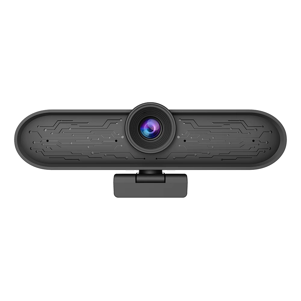 4 Microphones USB Full HD Video Webcam 4K Mini HD 1080p WebCamera Computer Laptop Webcam Cover Logo with Speaker