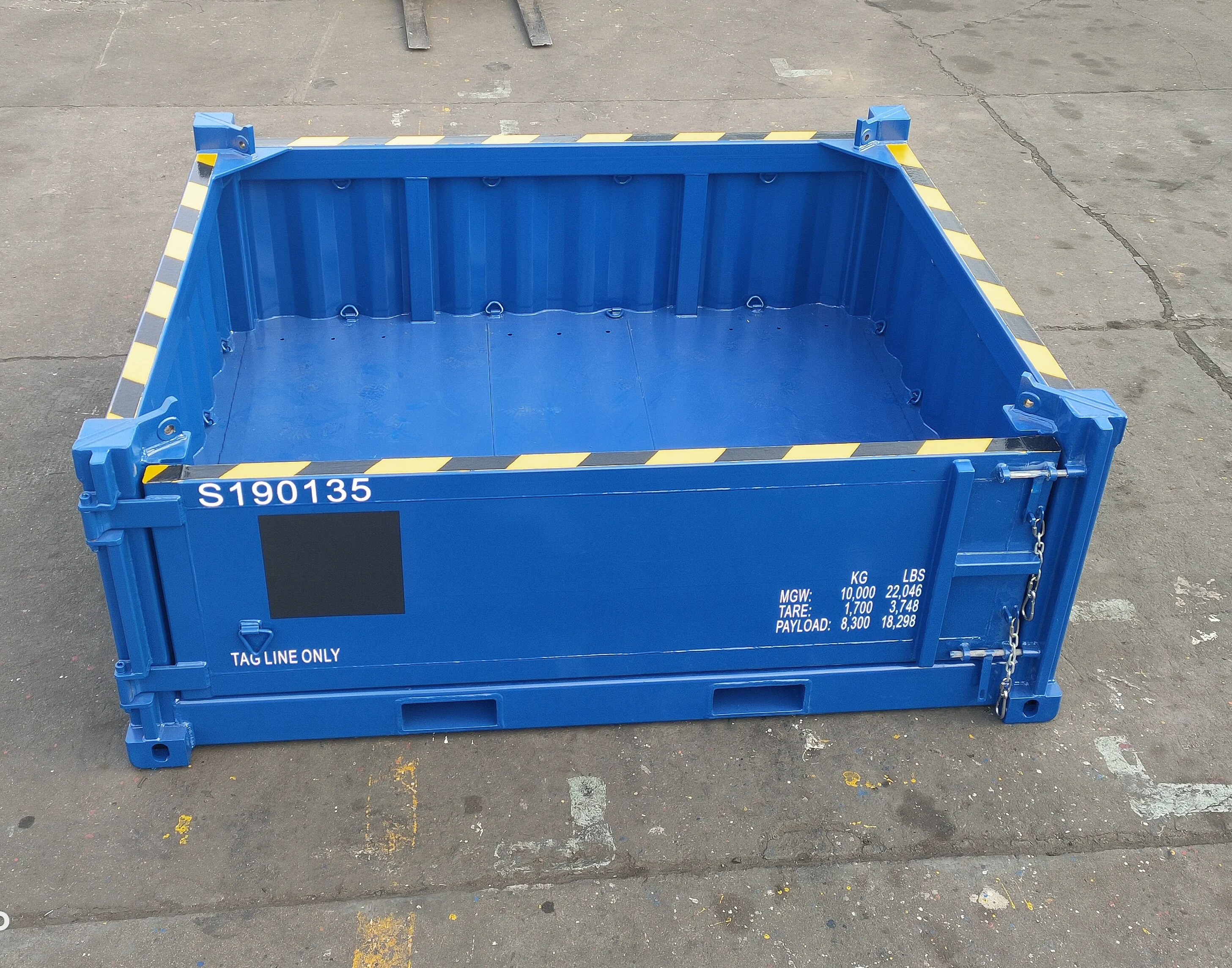 
10ft DNV2.7-1 Offshore Half Height Cargo Basket 