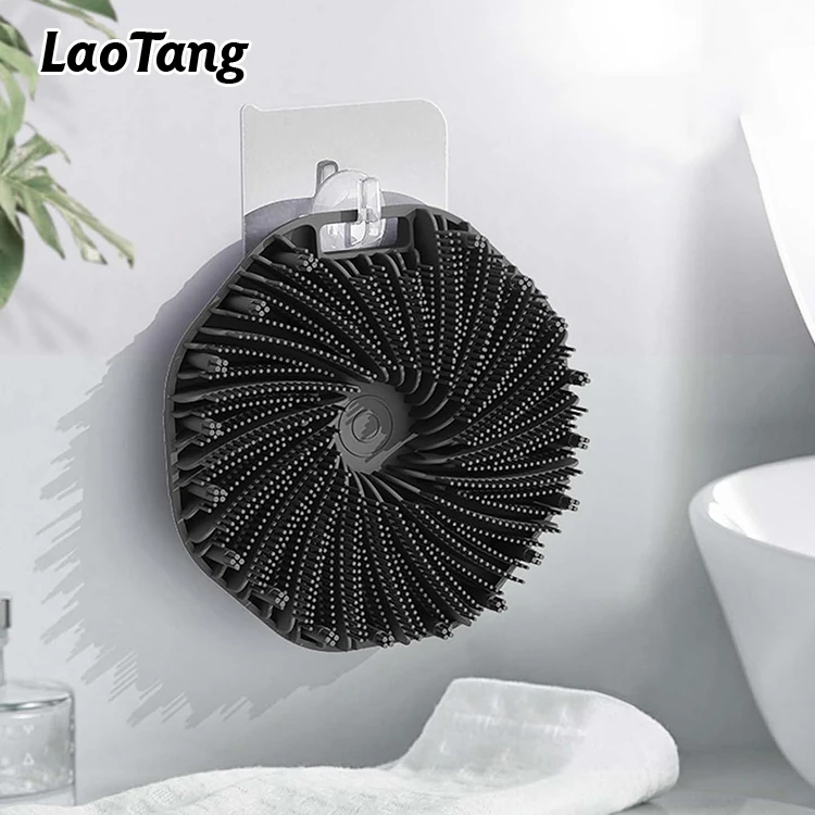 Wholesale Exfoliating Face Bath Towel Back Scrubber Wash Skin Massage Dry Body Buffer Premium Silicone Body Scrubber