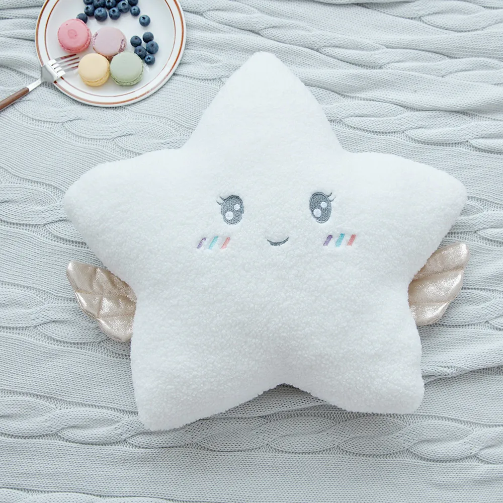 Lovely angel children room decoration photo background pillow cushion sofa bedside pillow office nap artifact