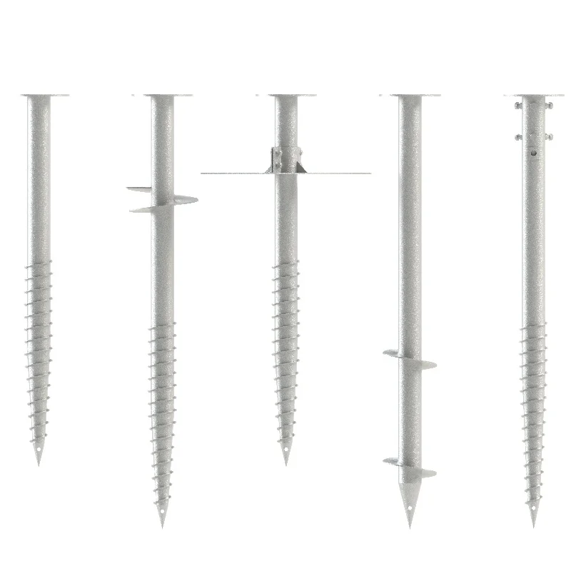 Заземляющий винт/анкерная свая для жилого, коммерческого и промышленного применения