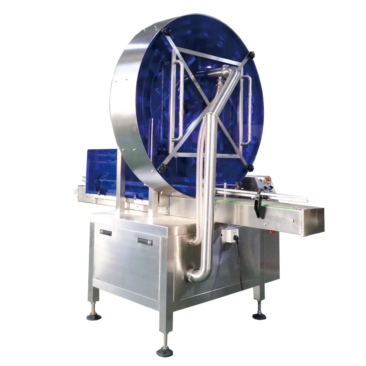 Fully Automatic Empty Can Disinfect Blowing Sweep Machine/Ultraviolet Sterilizing and Blowing Machine For Round Bottle