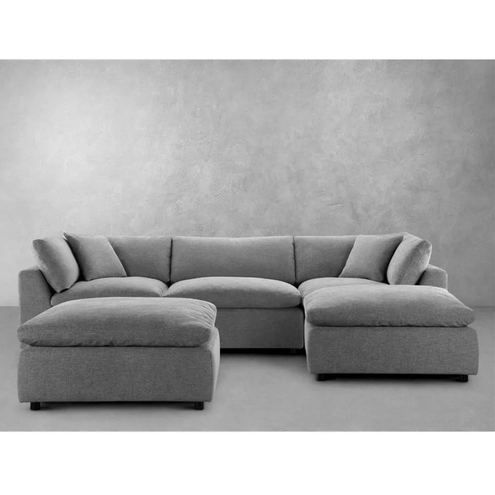 Tianhang furniture factory direct selling sofa bed down filled waterproof fabric modular living room sofa