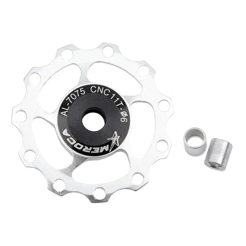 MTB Bicycle Rear Dial Guide Wheel 11T 13T Aluminum Alloy Bike Guide Wheel Bicycle Parts