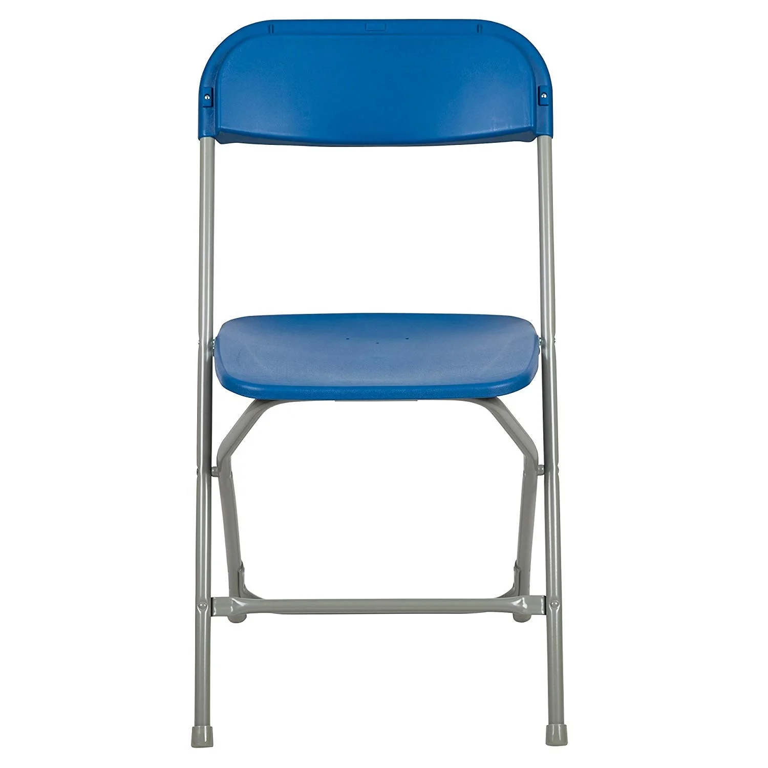Premium Blue PP Plastic Folding Chair Portable and for Indoor/Outdoor Events like Banquets Weddings Parties Garden Patios