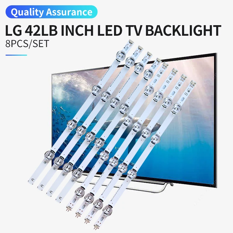 Repair Parts LED TV Back Light Strip For 42LB 4pairs/set 42' REV0 7 A/B-Type SVL400 6V 2W 4LED