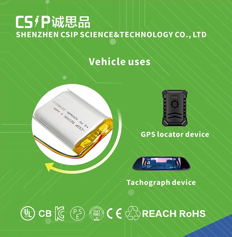 502033 rechargeable Lithium polymer battery Li-ion battery LiPo battery 3.7V 270mah