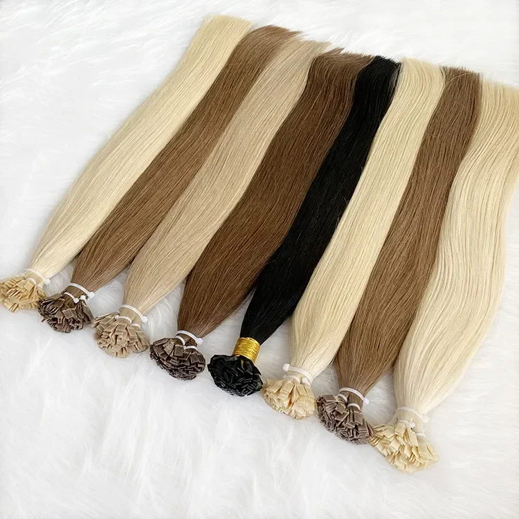 New Style Dropshipping Mixed Human Hair Extension,Body Wave Packed Blend Human Hair Mixed Animal Mixed Synthetic Hair