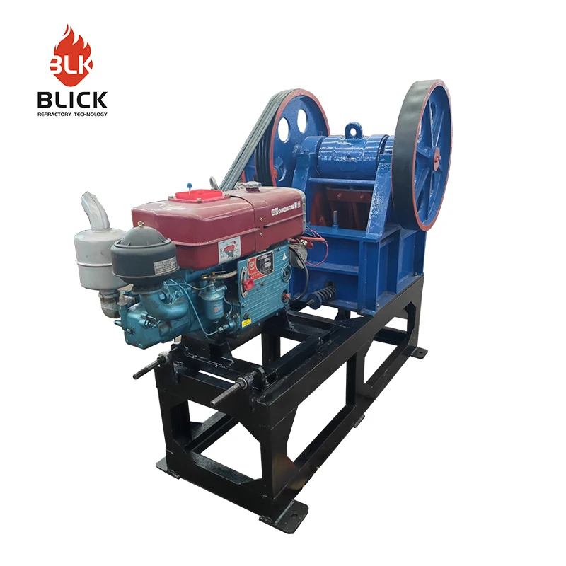 BLK 150*250 btma low price stone jaw crusher production line jaw hammer impact cone crusher production line mob