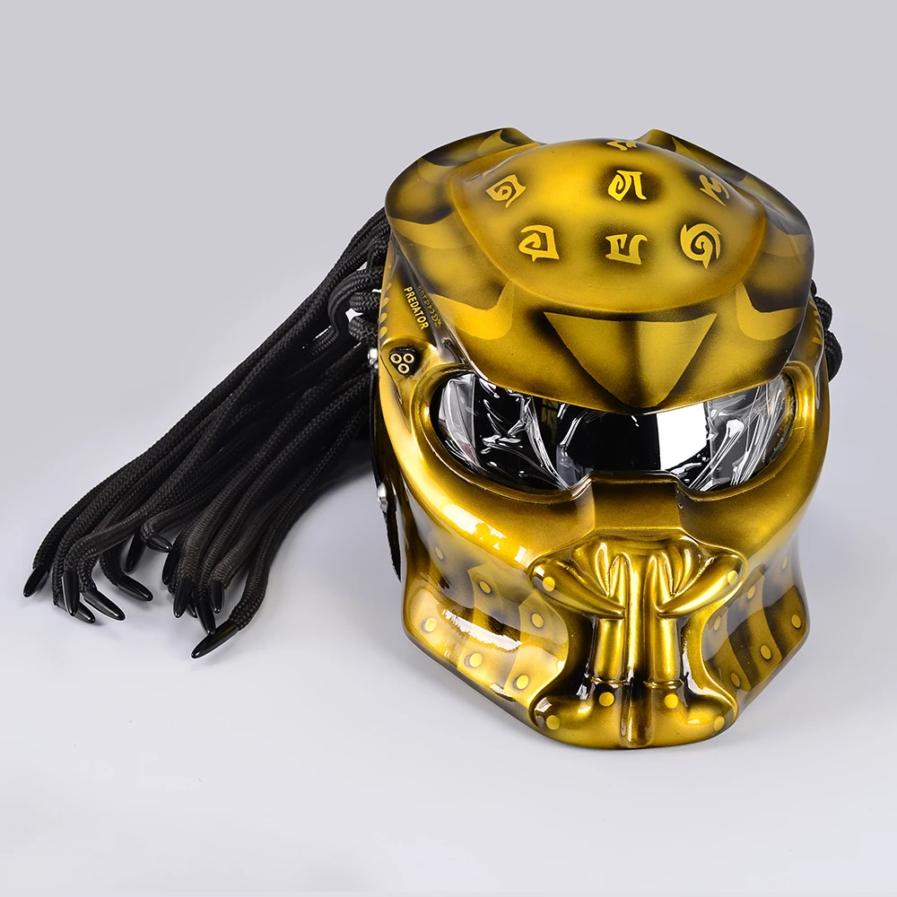 SLKE Available ABS Full Face Predator Helmets Motorbike Motorcycle Motor Monster Halloween Aline Helmet