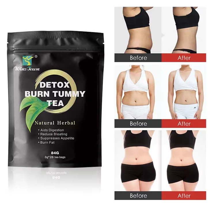 Herbal Green Belly Burner Wholesale Chinese Organic Gift Packing Teabag Slimming Tea Unisex Weight Loss Pill Tablet for Adults