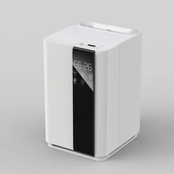RUNAL новый дизайн квадратная настольная верхняя заполняющая комната Uvc УФ теплый туман ультразвуковые настольные увлажнители