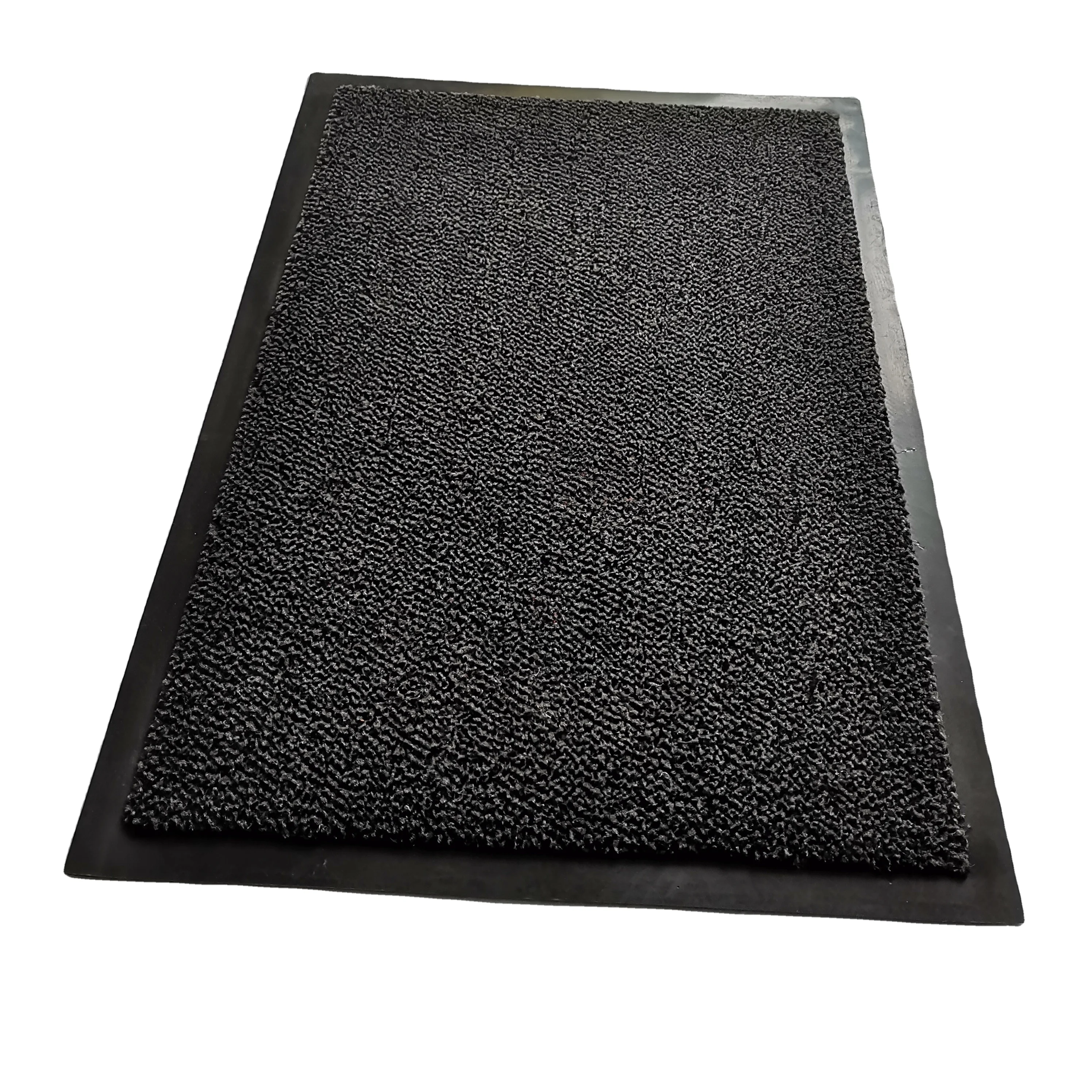 Cut Pile surface pp material, PVC backing  door mat in shandong dongwo manufacturer