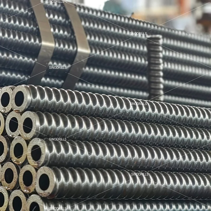 Sinodrills High Quality R51L Rock Bolt Sda Rods Hollow Anchor Bar Expansion Shell Rock Bolt