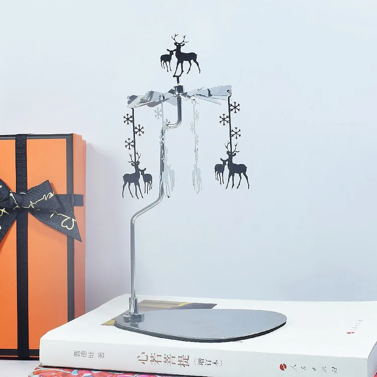 Wholesale Stainless Steel Metal Tealight Candle Stand Gold Candle Holder With Metal Tray