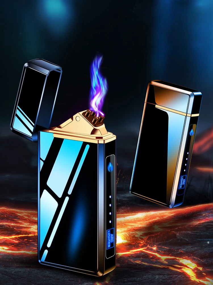 Top Quality Electronic USB Lighter, Rechargeable ARC Lighter of Smoking Accessories