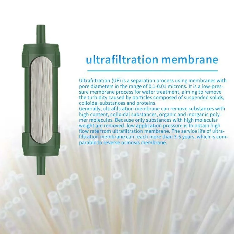 Outdoor Water Filter Gravity Bag For Camping