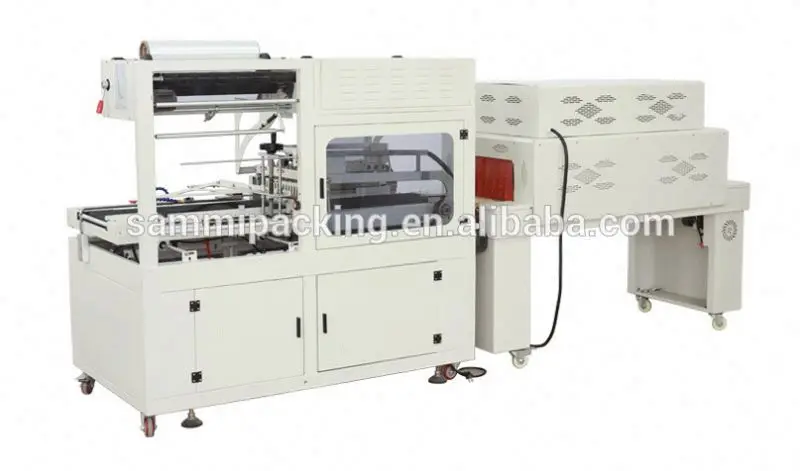 Полностью автоматическая машина для упаковки термоусадочной пленки типа L с термоусадочным туннелем