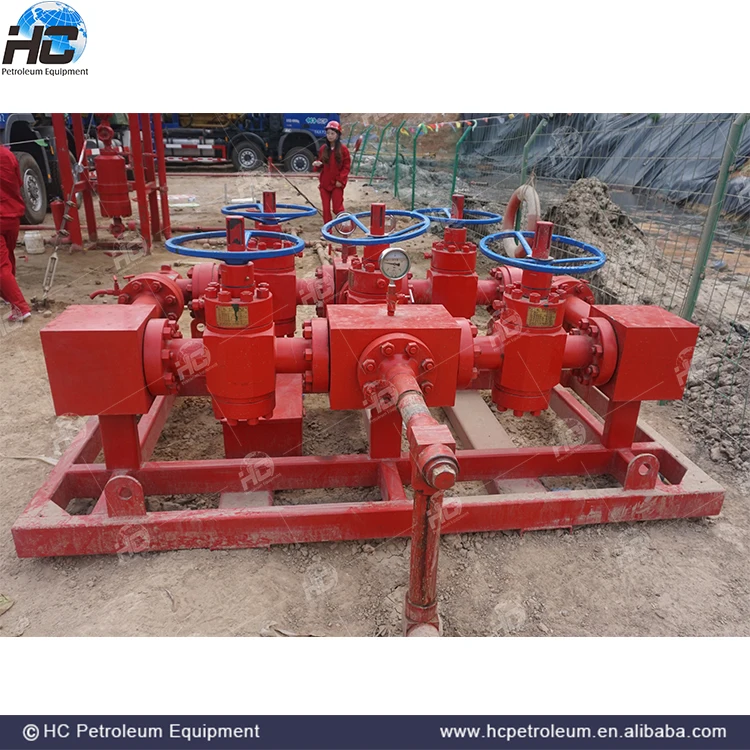 Drilling well testing kill choke manifold wellhead petroleum equipment