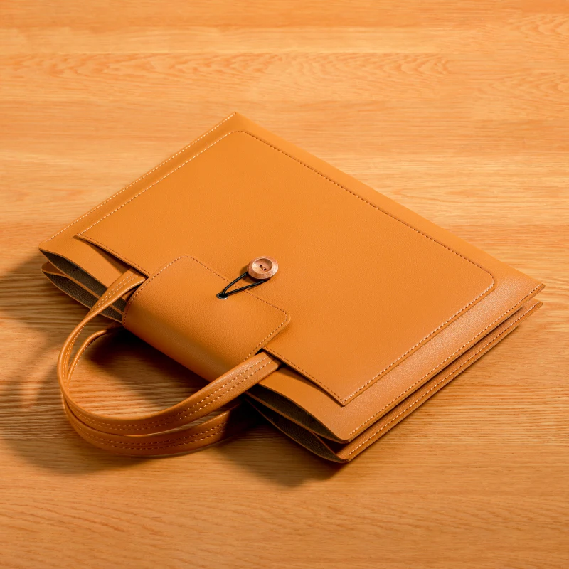 Manufacturers customized high quality thin and light laptop bag briefcase business  bag unisex