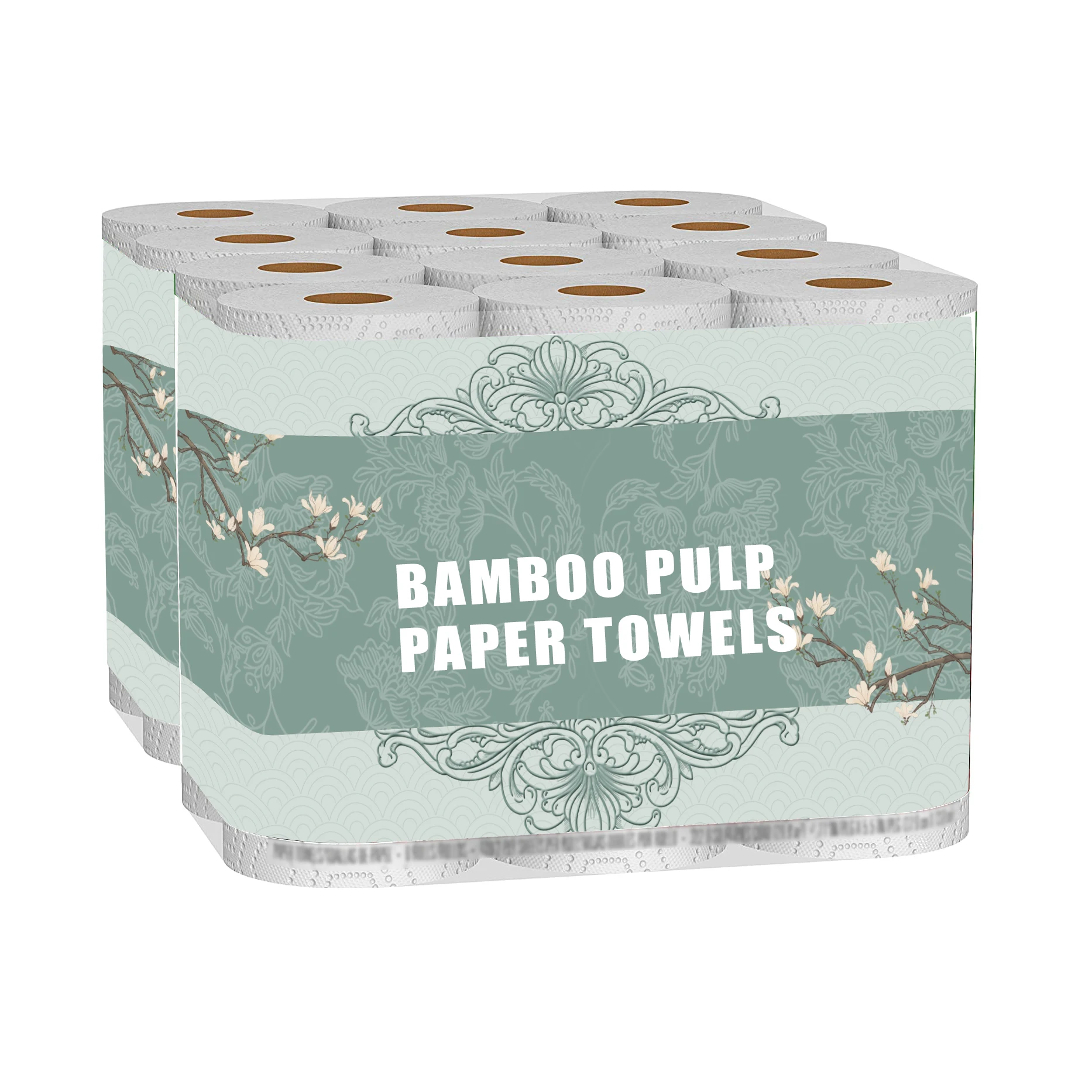 От китайского производителя биоразлагаемые ультра всасывания масла кухонное полотенце 2 слоя держатель для бумажных полотенец