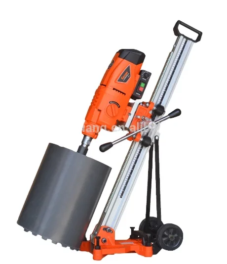 CAYKEN DK-406/3 16' 5580W 3 Speed Heavy Duty Diamond Core Drills with Angle Adjustable Aluminum Stand