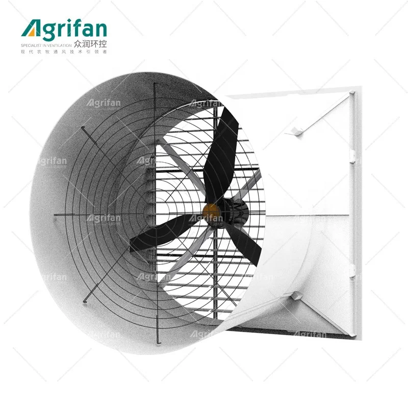 56inch fiber glass cone fan for poultry farm