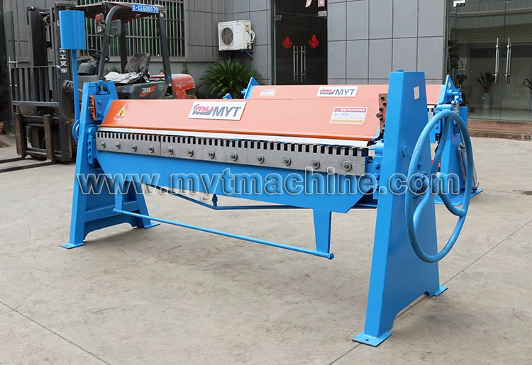 MYT Shanghai TDF flange folding machine HVAC aluminum plate bending