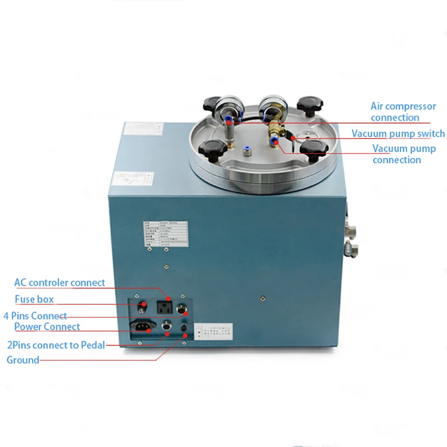 Jewelry Tool Equipment Digital Wax Injection Machine Digital Vacuum Wax Injector Auto Clamp Wax Injecting Machine