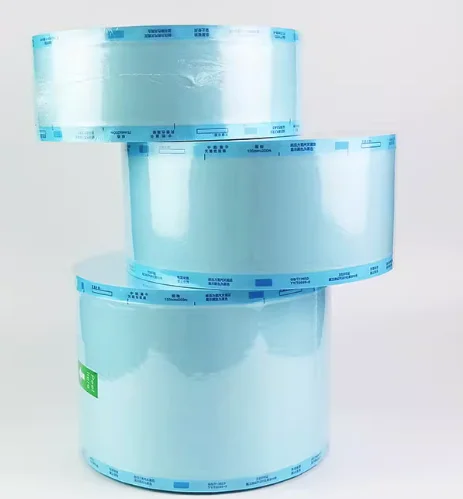 Medical supply sterilization package flat reel pouch  /  Surgical Instruments Packaging Flat Bag