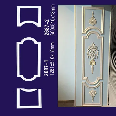 Домашняя декоративная отделка двери, настенная отделка, молдинг, белый популярный декоративный угловой потолочный молдинг из полиуретана