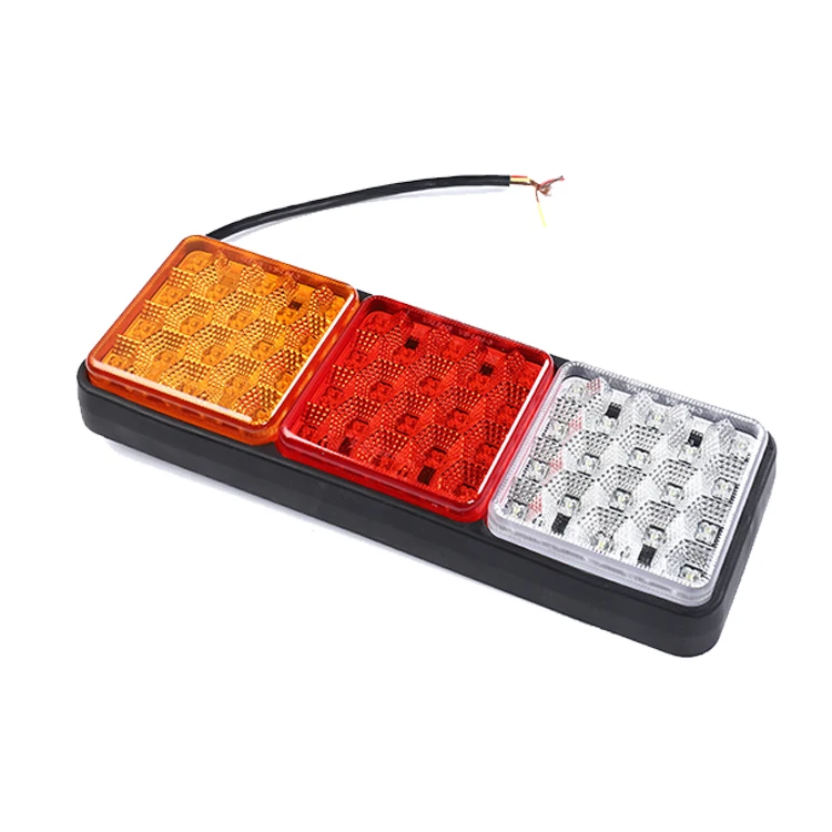 Three pod led tail lights truck LED truck rear trailer tail indicator lamp light