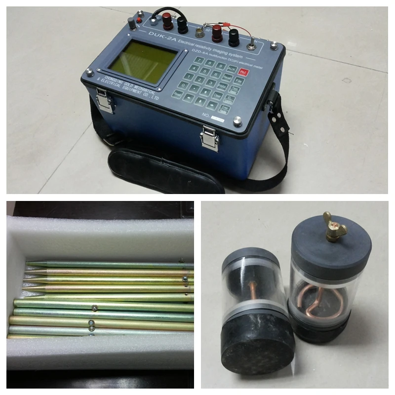 DUK-2A Underground Metal Searching Device Geophysical Underground Water Detector Equipment